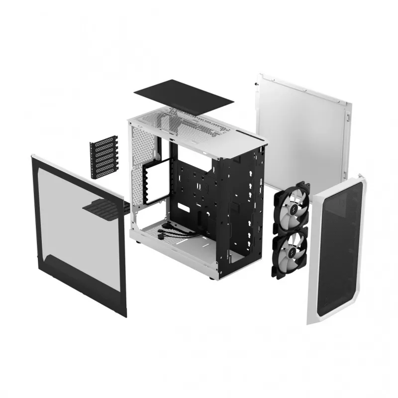 Fractal Design Focus 2 White korpuss
