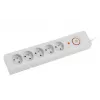 Pagarinātājs Armac Z5 5m 5x 230V PL 10A kabeļu organizētājs pelēks