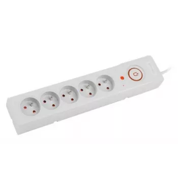 Pagarinātājs Armac Z5 5m 5x 230V PL 10A kabeļu organizētājs pelēks