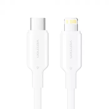 USB-C uz Lightning kabelis 3A 480Mbps 1m BALTS