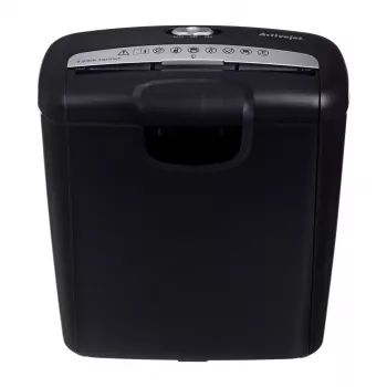 Activejet ASH-0601S smalcinātājs, P-2, 10 l, 6 mm sloksne, 6 lapas, melns