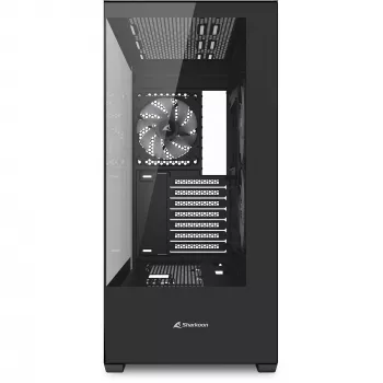 PC korpuss Sharkoon SK6 ARGB Tower ATX Melns