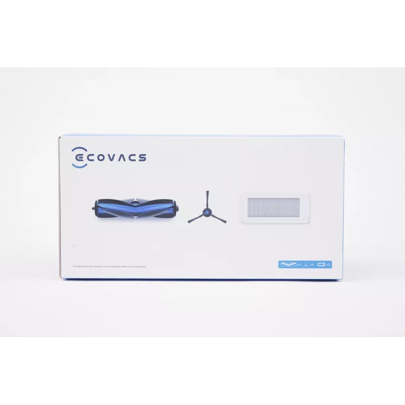 Rezerves birstes un filtri Ecovacs N30 PRO Omni — standarta apkopes komplekts sānu/gala birstēm un gaisa filtriem