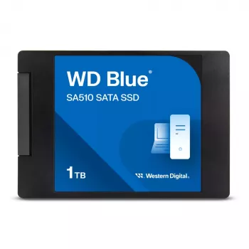 WD Blue SA510 - SSD - 1 TB - iekšējais - 2,5 inch (6,4 cm) - SATA 6 Gb/s (WDBB8H0010BNC-WRSN)
