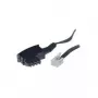 ShiverPeaks S/CONN 6m TAE F - RJ11 melns telefona kabelis