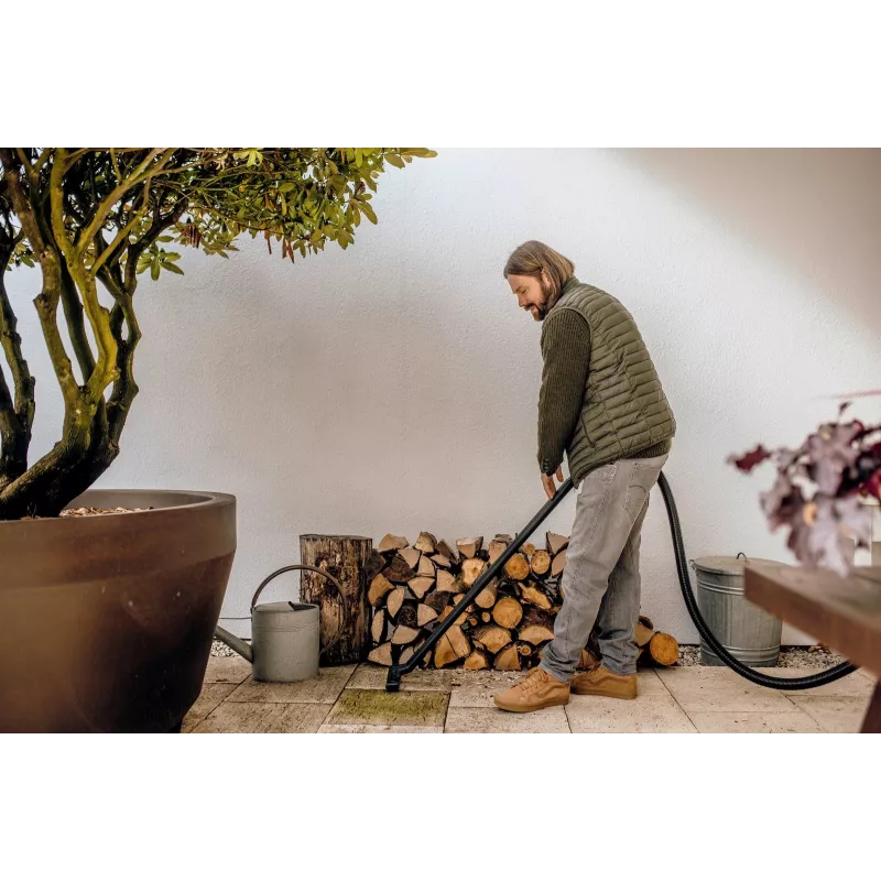 Slapjās un sausās tīrīšanas putekļsūcējs Karcher WD 3 V-17/4/35, 17 L, 1000 W, 4.5 kg, 4 riteņi, 3.5 m šļūtene