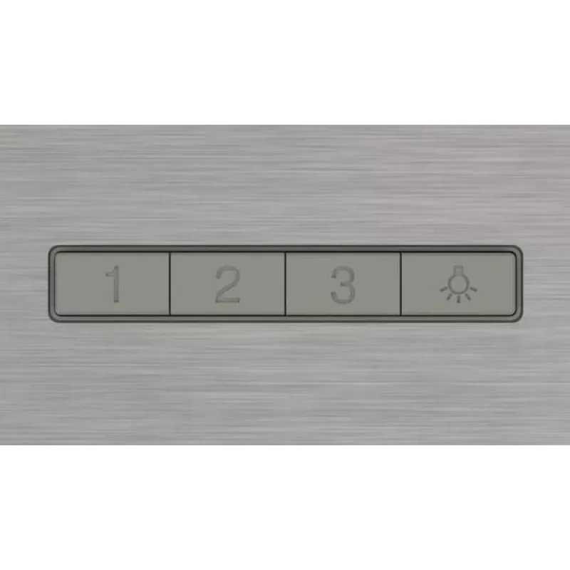 Bosch DWB63BC30 sienas nosūcējs Nerūsējošais tērauds 400 m³/h