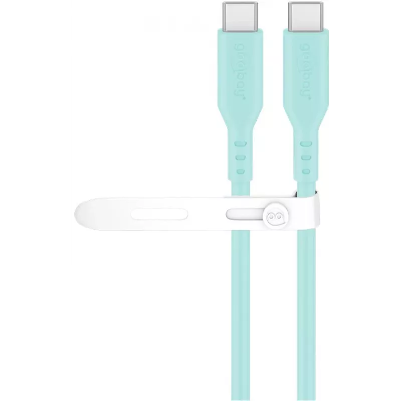 Goobay 77744 USB-C silikona kabelis 1.5m