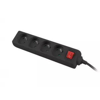 Lanberg PS1-04E-0150-BK pagarinātājs melns