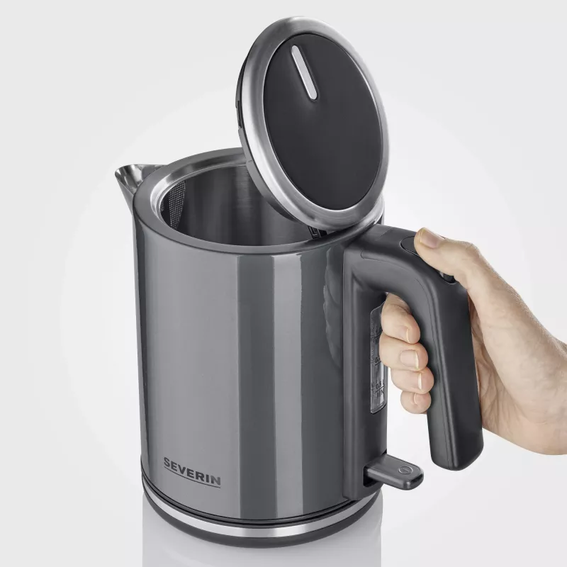 Elektriskā tējkanna Severin 2400 W Antracīta Melna
