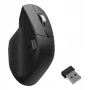Pele Keychron M6 labai rokai — universāla, optiskā, RF bezvadu + Bluetooth + USB-C, 30000 DPI, melna