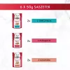 GOURMET Mon Petit Fish Mix - slapjā barība kaķiem - 6 x 50 g
