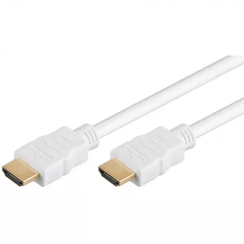 Goobay HDMI kabelis 5m Type A vīrietis–vīrietis 18 Gbit/s balts