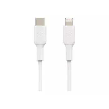 Belkin BoostCharge USB-C/Lightning kabelis 2m balts