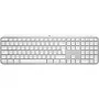 Logitech Master Series MX Keys S for Mac - pilna izmēra tastatūra - fona apgaismojums - bezvadu - Bluetooth LE - AZERTY - franču - gaiši pelēka (920-011626)