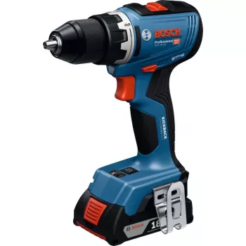 Bezvadu urbjskrūvgriezis Bosch GSR 18V-65 ar 2x 4.0Ah akumulatoriem