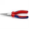 KNIPEX 30 35 160 - Knaibles ar garu snīpi - 2,5 mm - 4,1 cm - Tērauds - Zils/sarkans - 16 cm