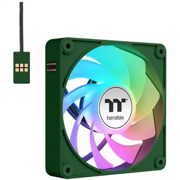 Thermaltake CT140 EX Reverse ARGB Sync 14 cm Racing Green 3 gab. ventilatoru komplekts