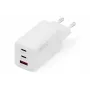 Sienas lādētājs DIGITUS DA-10303 67W GaN, 2× USB-C + 1× USB-A, 100–240V, balts