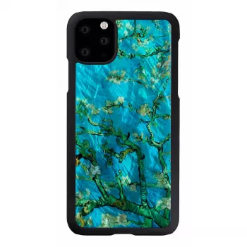 Aizsargmaciņš viedtālrunim iKins iPhone 11 Pro Max — Almond Blossom Black