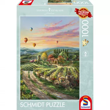 Thomas Kinkade Studios: Peaceful Valley Vineyard, Puzle