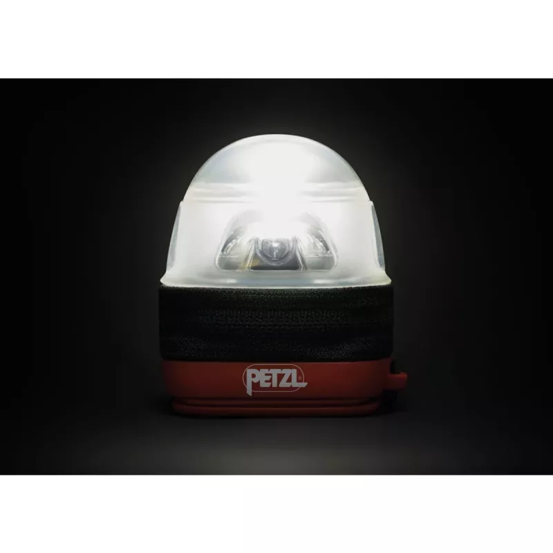Petzl NOCTILIGHT aizsargmaciņa, melna/sarkana