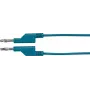 Mērīšanas vads Voltcraft MS5/BL 4 mm banāna spraudnis, 5,00 m, zils