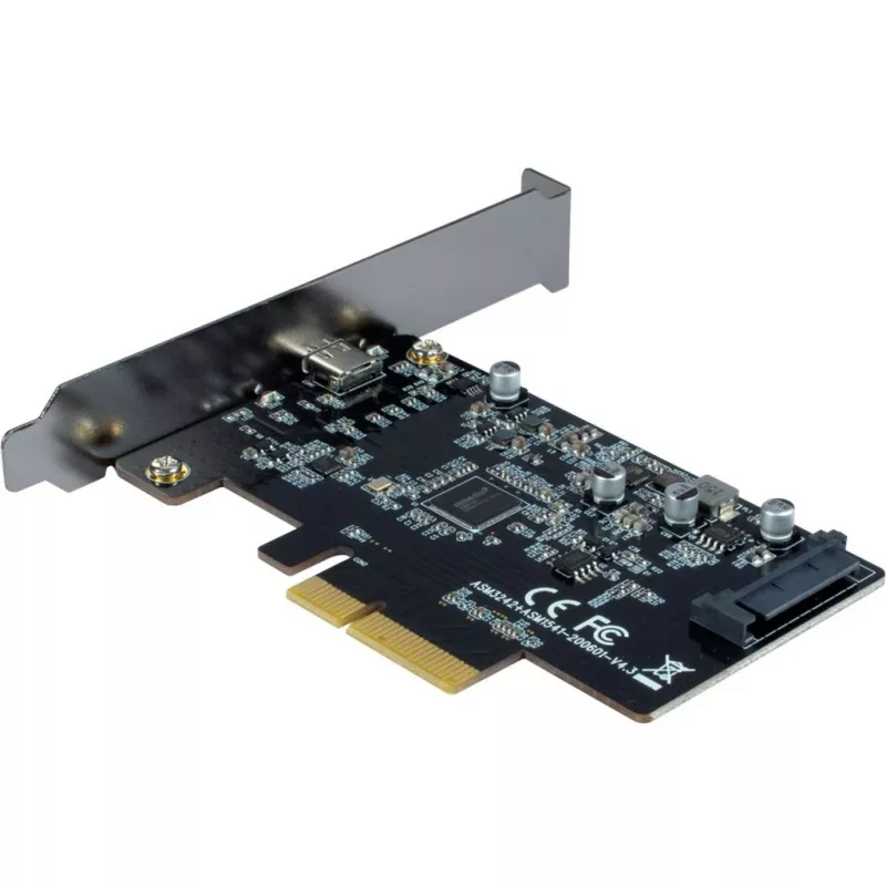 Inter-Tech ARGUS KC-008 interfeisa karte USB 3.2 Gen 2x2 Type-C PCIe x4