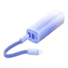 Pārnēsājamais akumulators Vention FHWL0 5000 mAh, zils, 1x USB Type-C, LED indikatori