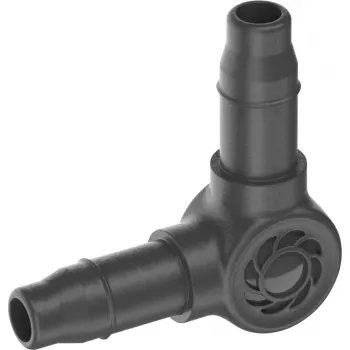 GARDENA L-Joint plastmasas savienotājs pilienveida apūdeņošanas sistēmai 4.6 mm