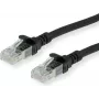 Roline Patch-Cable RJ-45 (Tēviņš) uz RJ-45 (Tēviņš) 50 cm SFTP PiMF CAT 6 Bezhalogēna, Lieta, Daudzdzīslu Melns