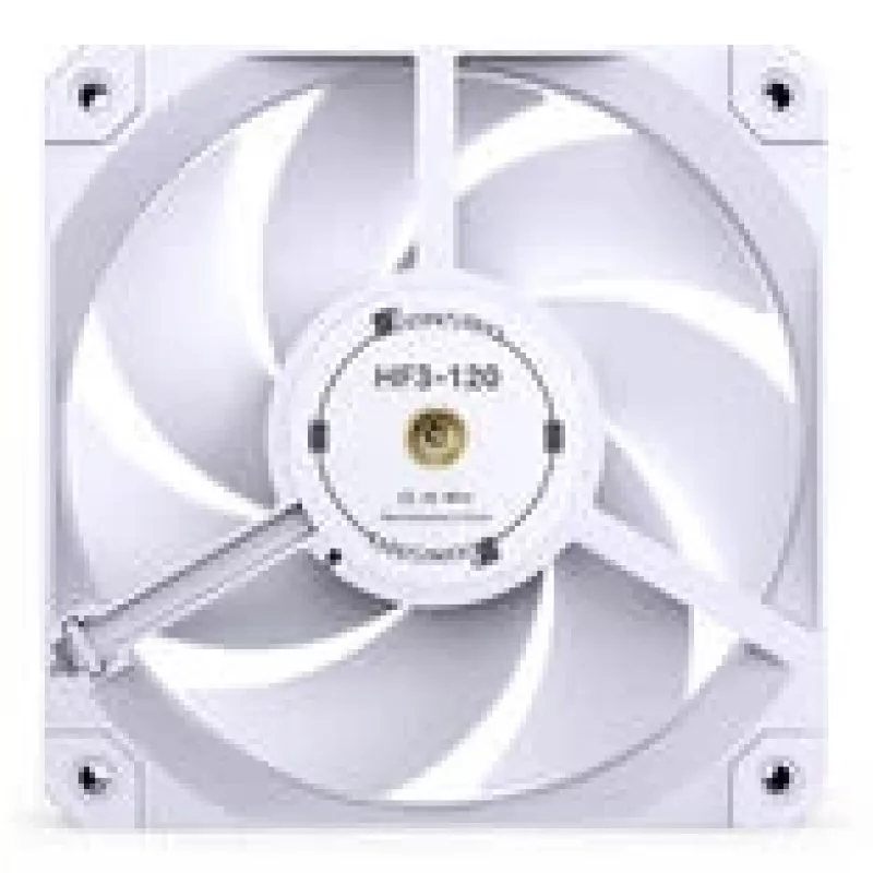 Jonsbo HF3-120W 120mm Balts PWM korpusa ventilators
