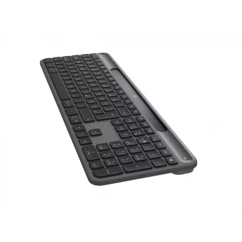 Logitech bezvadu tastatūra RF/Bluetooth QWERTZ vācu izkārtojums grafīta krāsā 920-013773