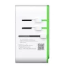 GlocalMe Roamplug balts — 4G LTE Wi‑Fi ceļojumu adapteris ar eSIM