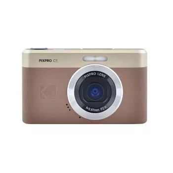 Kodak PIXPRO C1BN digitālā kompaktkamera - 13 MP - CMOS - Full HD - brūna (C1BN)