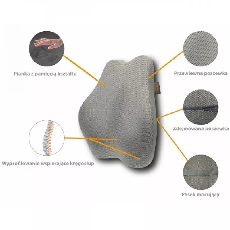 MDH Shape&Rest DRQE3S0BBXUXP spilvens jostasvietai no atmiņas putām