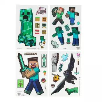 Paladone Minecraft PP13105MCF – logrūts uzlīmes logiem un gludām virsmām