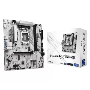 Mātesplate ASROCK B760M-X GEN5 mATX LGA1700, 2× DDR5, DisplayPort & HDMI