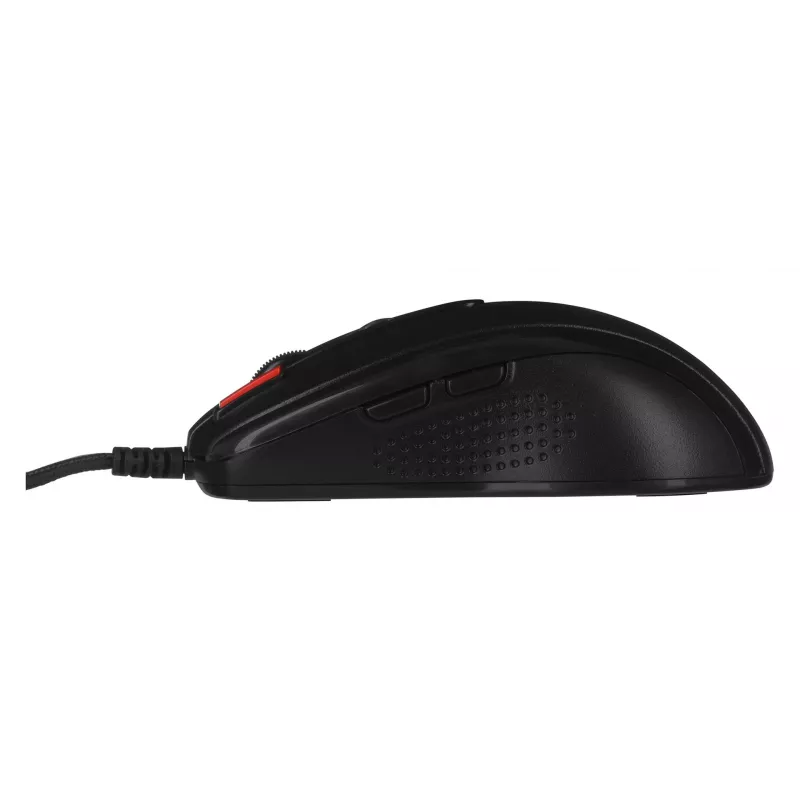 A4 Tech X-710 Scroll Wheel Gaming pele, vadu, optiska, 2000 DPI, melna
