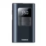 Baseus PrimeTrip VA1 portatīvais riepu pumpis, 75 W, 2 vienā ar lukturīti un 6000 mAh akumulatoru, melnā krāsā