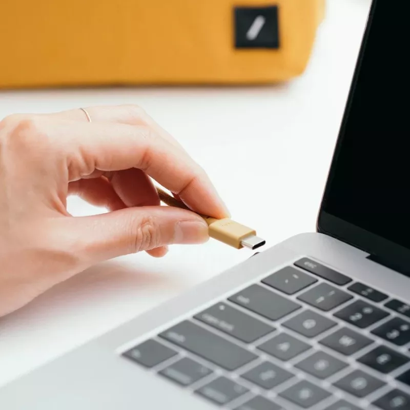USB-C uz USB-C kabelis Native Union Anchor — 1,8 m, dzeltens