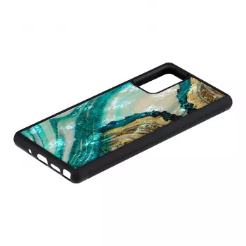 Aizsargmaciņa iKins Samsung Galaxy Note20 — Aqua Agate dizains