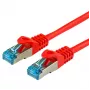 Wentronic Goobay CAT 5e Patch kabelis, SF/UTP, Sarkans, 1 m - CCA vara maisījums (68032)