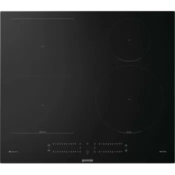 Gorenje GI6432BCWF Melna iebūvējamā 60 cm zonas indukcijas plīts ar 4 zonām