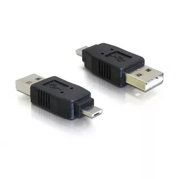 Adapteris USB micro-A vīriešu uz USB 2.0 A vīriešu DeLOCK USB-421
