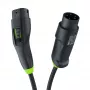 Green Cell Habu EVGC01 Mobilais EV lādētājs elektromobiļiem 11 kW 7 m Type 2 CEE Wallbox Melns