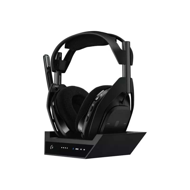 Logitech G Astro A50 X - Bezvadu austiņas - apkārtausu - Bluetooth / LIGHTSPEED - Melna