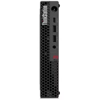 Lenovo ThinkStation P3 Tiny Gen 2 darbstacija, Intel Core Ultra 9 285, 32 GB DDR5, 512 GB SSD, Windows 11 Pro, melna