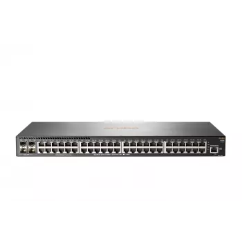 HPE Aruba 2930F 48G 4SFP+ Slēdzis - L3 pārvaldāms - 48 x Gigabit + 4 x SFP+ 1G/10G