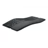 Logitech Ergo K860 for Business bezvadu tastatūra RF + Bluetooth Šveices izkārtojums grafīta (920-010347)